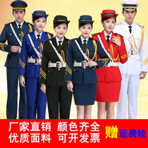 National Flag Banner Honor Guard Flag Raising Ceremony Guard Green Student Flag Bearer of the National Flag Hand Arts Troupe Lego Costume Choir