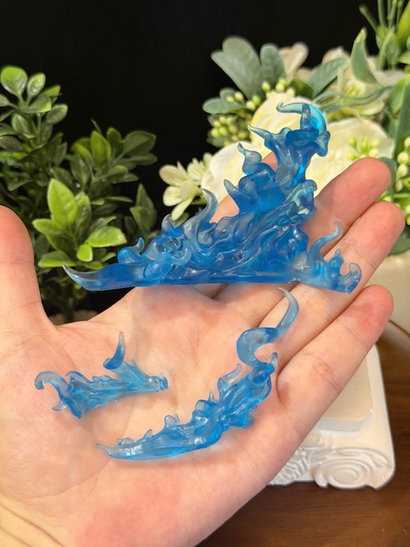 Water Splash and Ice Special Effects Collection, Waves, Ocean Scenes, Dollhouse Handmade DIY Ornaments, Loose Accessories