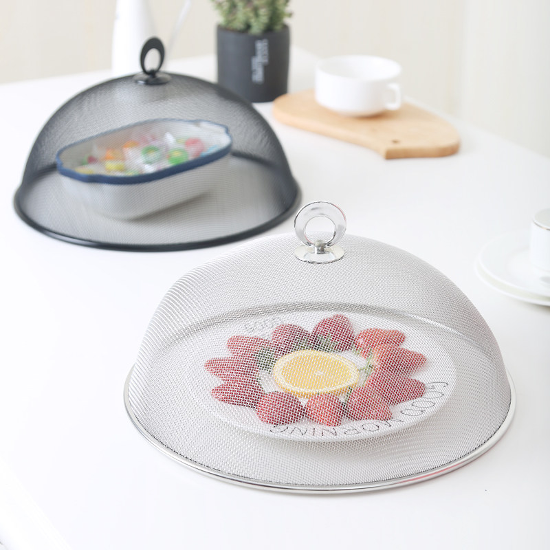 Vegetable cover Food cover Vegetable cover Stainless steel household anti-fly cover Food table cover Anti-fly net cover