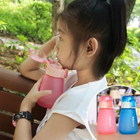 Cốc nhựa sáng tạo nữ sinh viên phiên bản tiếng Hàn của chai nước ngọt chà tay dễ thương cốc trẻ em thể thao cốc rơm - Ketles thể thao 	bình nước thể thao có ống hút	