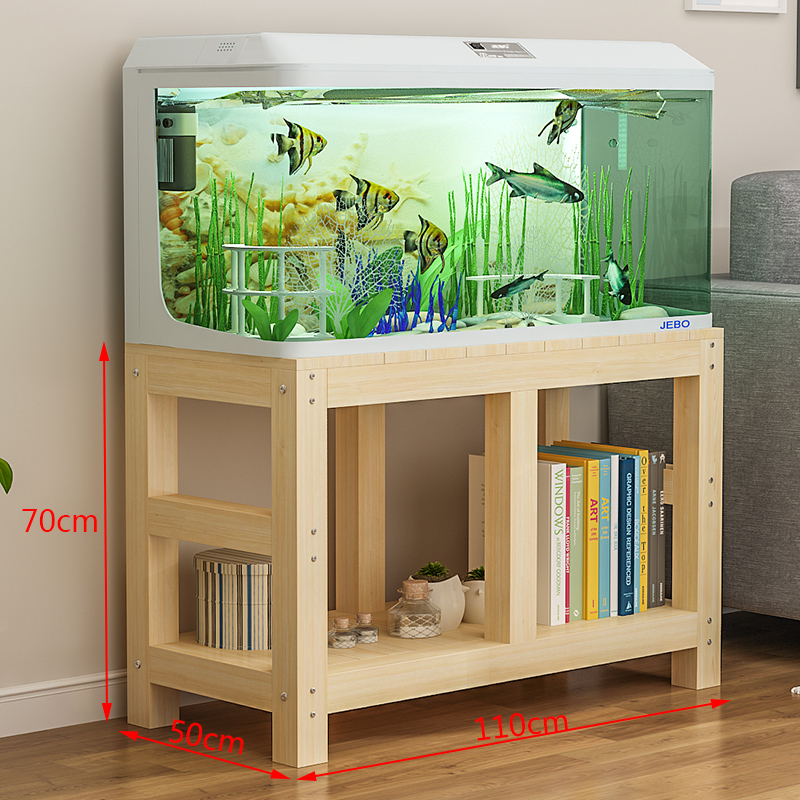 Aquarium tank bottom ark cabinet shelf base table cylinder plant order more solid wood