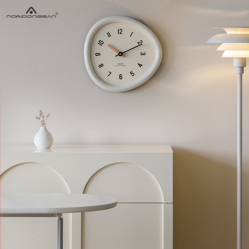 noridongsan free of punching cream wind hanging clocks creative atmosphere living room clocks modern minimalist home clock-Taobao
