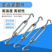 CC type open body galvanized flower basket screw steel wire rope soler tightener open body flower and blue shrink tightener