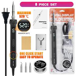 100W digital display temperature regulating electric soldering iron internal heating constant temperature soldering iron For Home soldering tool industrial grade supply
