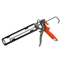 Профессиональный металлический черный клей-пистолет, алюминиевый сплав