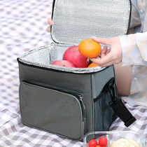 Insulated bag bag aluminum foil thickened lunch box portable lunch bag large capacity office workers packed meal with rice bag ice bag