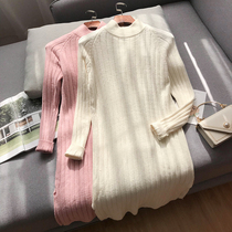 Autumn knitting dress womens clothing and stylish new casual gas G - 29