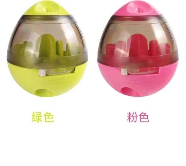 Pet cung cấp chó rò rỉ thức ăn bóng tumbler đồ chơi giáo dục mèo Teddy kích thước chậm cho ăn thiết bị cắn - Mèo / Chó Đồ chơi đồ gặm cho chó