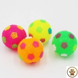 Эластичная мигающая игрушка для тренировок, домашний питомец, кошки и собаки, издает звуки