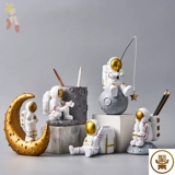 Космонавт, держатель для ручек, космическая милая детская настольная система хранения для школьников, подарок на день рождения