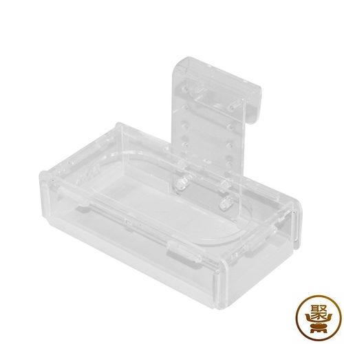 Артефактное кормление рыб, акриловая кормушка с кольцом для кормления, плавающее прозрачное кольцо для кормления, подвесная большая кормушка