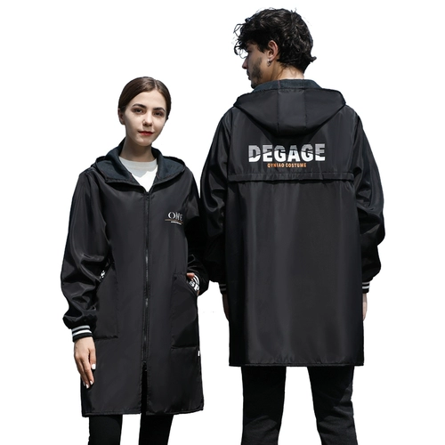 Осенний износостойкий водонепроницаемый лонгслив для работы, флисовый нагрудник, делается под заказ