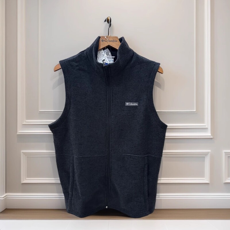 2025 Autumn and Winter New Columbia Outdoor Men's Outdoor Fleece Warm Knitted Vest Ae1823