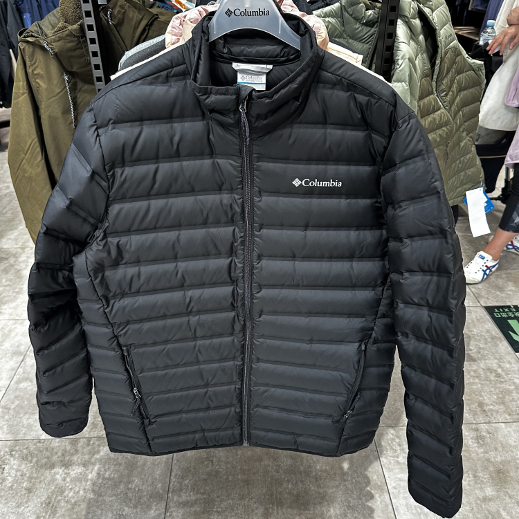 2026 Autumn/Winter New Columbia Men's Outdoor Heat-Pressed Water-Repellent Lightweight down Jacket We9860