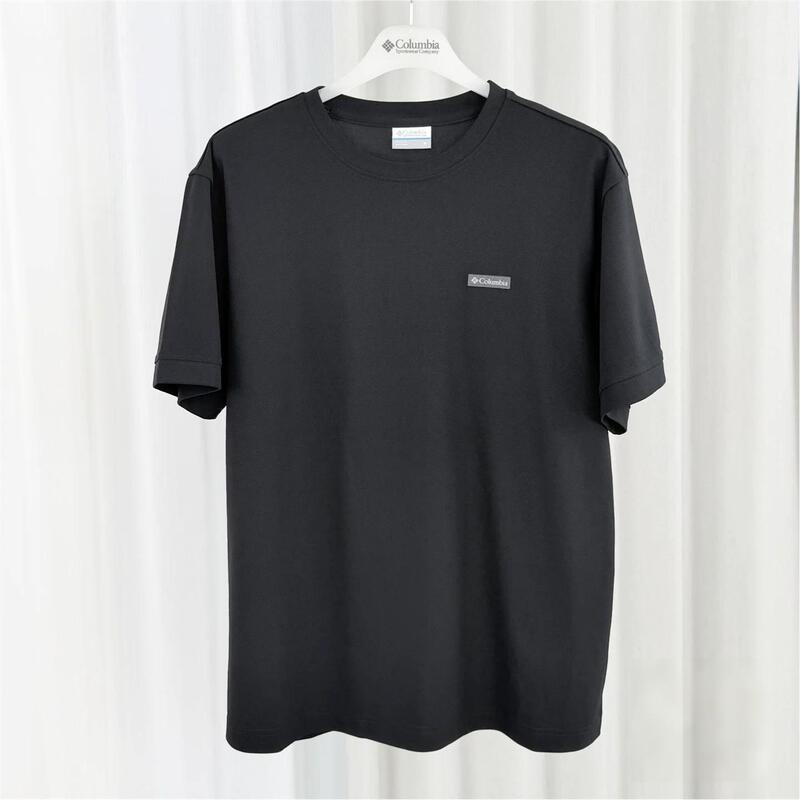 2026 Spring and Summer New Colombian Men's Outdoor Breathable, Cool, Ice-Feeling, Moisture-Absorbing, Quick-Drying Short-Sleeved T-Shirt Ae8347