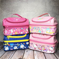 New cartoon Twin Neutron Star Dingle double insulated lunch box Lunch Bag Student Hand Canvas Lunch Bag