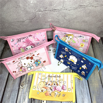 New Cartoon Princess Mermaid Waterproof Makeup Bag Large Capacity Wash Bag Makeup Bag Skin Care Products Cashier Bag