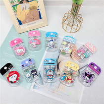 Spray bottle 50ml cute girl with carry-on makeup water replenishing spray bottle disinfectant alcohol bottle cartoon empty bottle