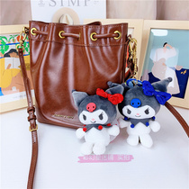 ins net red kulomi pendant plush paparazzi doll bag girl bag girl bag cute hanging decoration cute bow tie