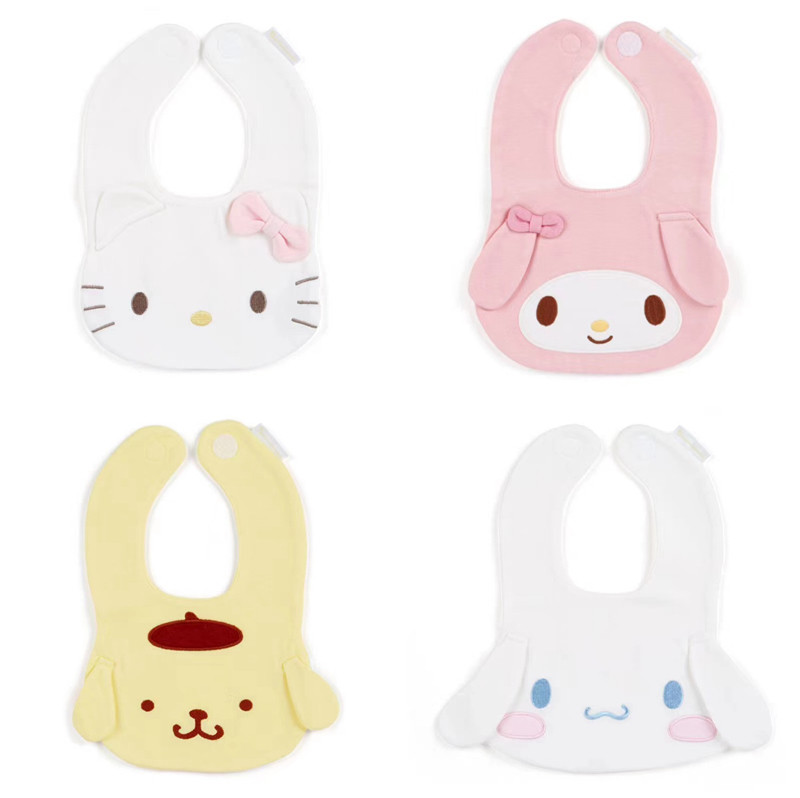 Baby Containment Mouth Saliva towel Pack Eating Pocket Cartoon Cute puff Milk Purse creative Handy Newborn Scarf-Taobao