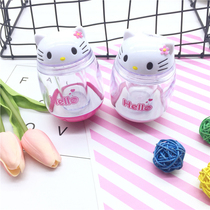 New KT cat shape toothpick box Hello kitty toothpick tube cartoon seasoning box tumbler toothpick box