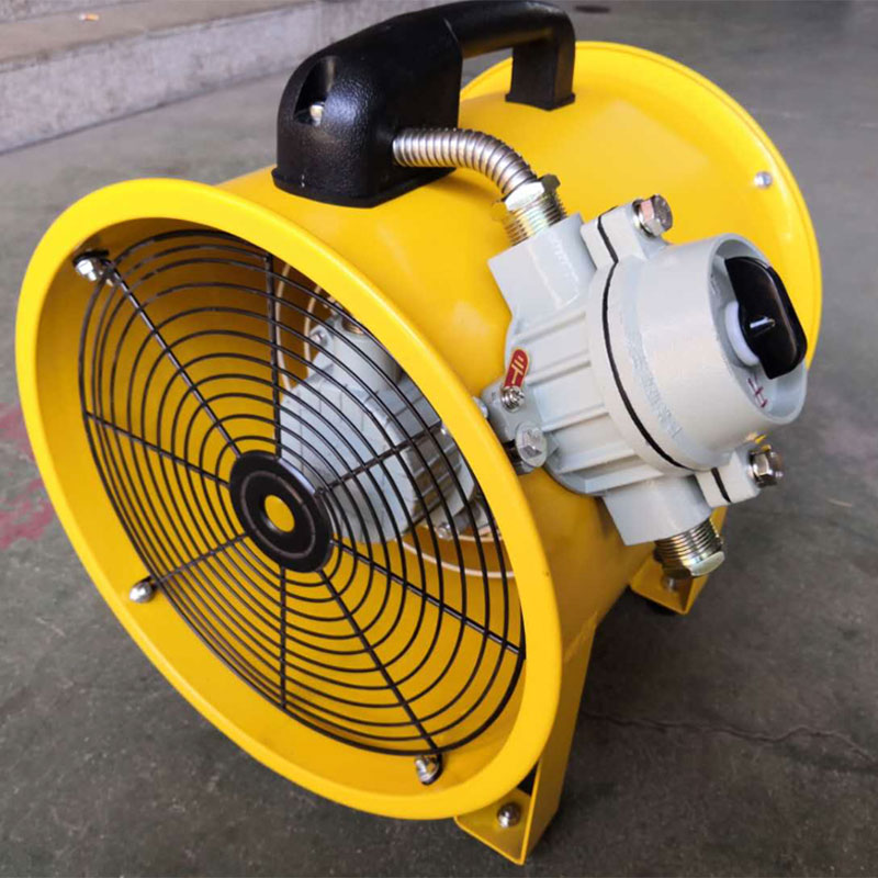 BSFT-200 250 300 400 500mm Explosion-proof portable axial flow fan Marine suction fan