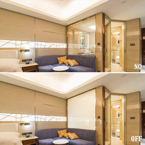Energized glass atomized photoelectric glass bathroom partition dimming glass projection color changing Glass smart glass film