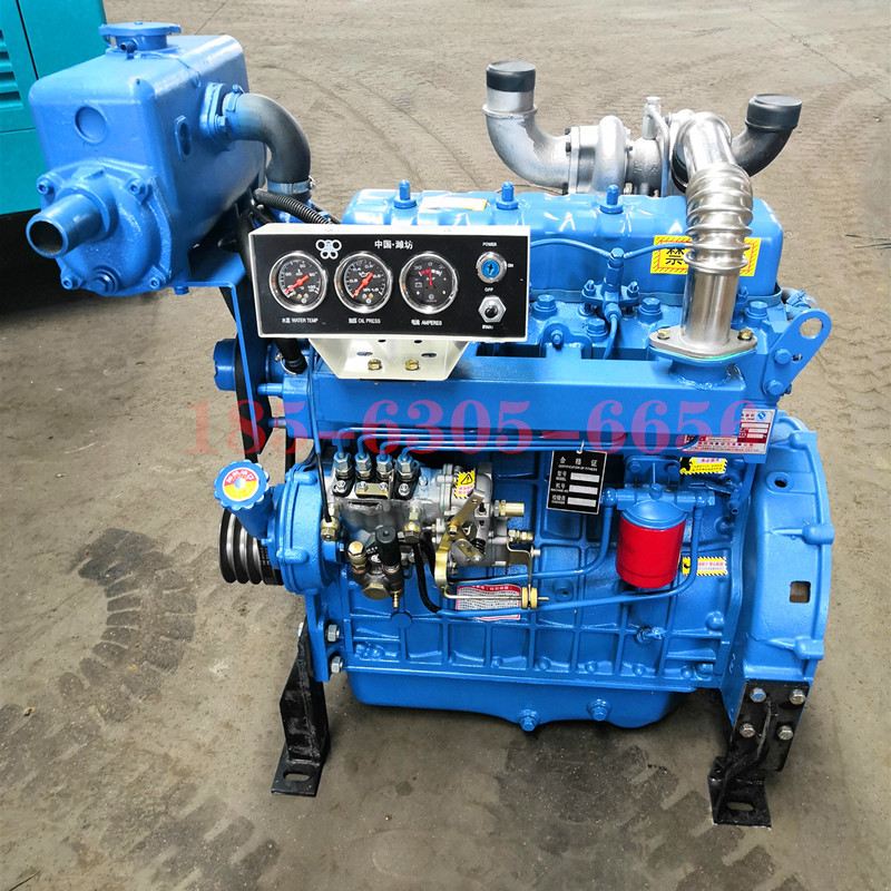 Weifang Four-Cylinder and Six-Cylinder Marine Diesel Engines East China 4100 4102 4105 4108 6105 6126