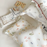 Корпус мультфильмов подушки 48*74 марлевая подушка кожа 35*55 Латексная подушка 40*60 Детская подушка Уолтер 30*50