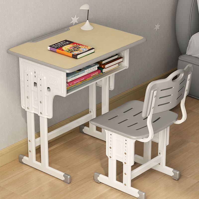 Children Study Desk Primary And Middle School Students Class Table And Chairs Training Tutoring Class Book Table And Chairs Suit Lifting Home Desk