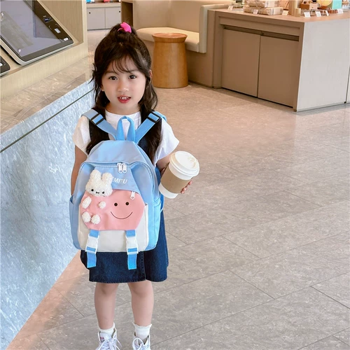 Детский школьный рюкзак для раннего возраста для выхода на улицу, дорожная сумка через плечо для отдыха