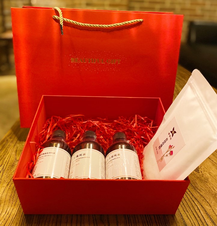 Goddess Skin Care Gift Set Rose Pure Dew Chamomile Pure Dew Verbena Pure Dew Rose Powder, etc