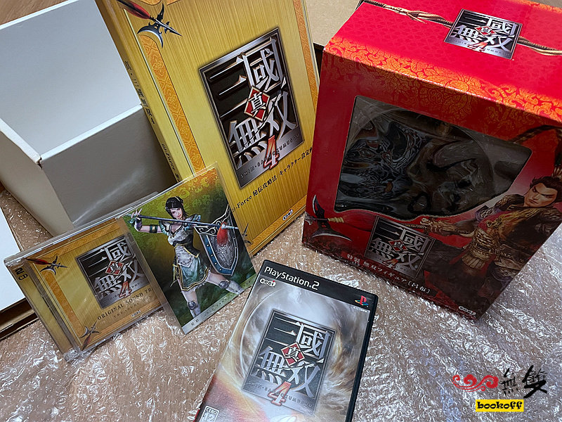 🔥经典再现！真三国无双4 TREASURE BOX限定版同捆手办，重温热血战斗