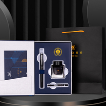 CROSS Goshi Shakespeare pen gift gift official flagship book ink gift box set high-end business retro men and women Office adult students with lettering custom lettering