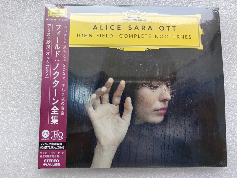 Alice Sara Ott Field Etude Japanese Version Brand New