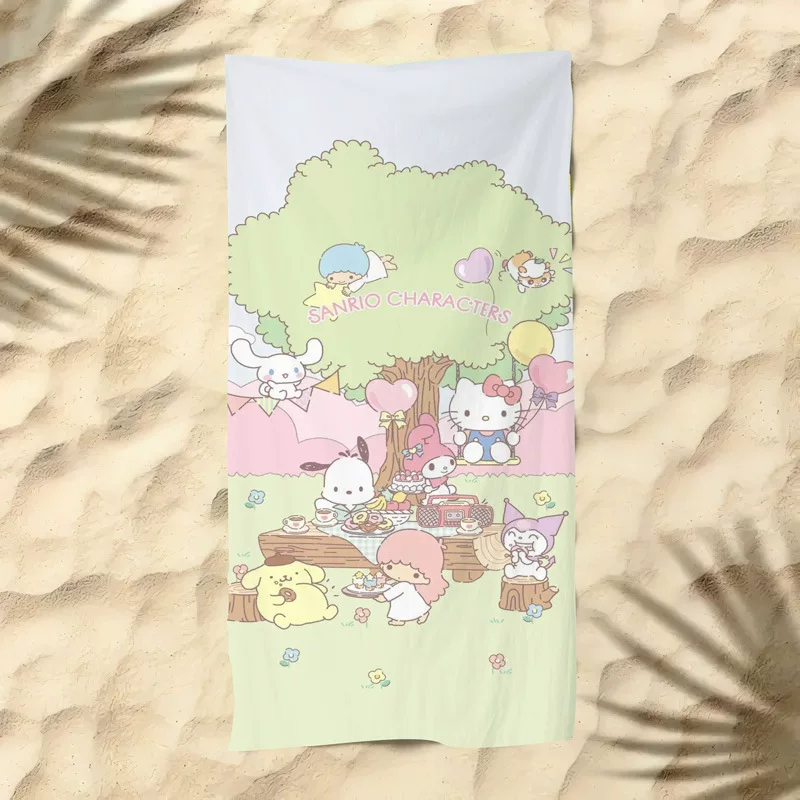 Японское пляжное детское cartoon быстрое высыхание банное полотенце для плавания
