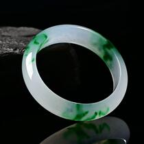 Zodiac year quartzite ice jade color floating flower bracelet womens high-end ice jade bracelet gift