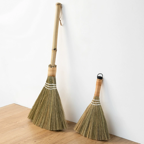 Импортная широкая метла Деревянный полет Гибленя метла с заземленными подоконниками, инструментами для очистки волос, Miscanthus broomscetes