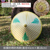 Солнцезащитный крем из пластиковой мембраны и дождь