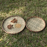 Бамбуковый круглый пыль большой юмуму бамбуковая табличка дома бамбук бамбук сестра