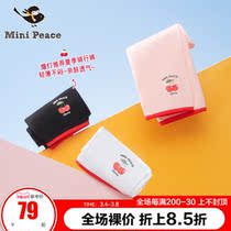 Minipeace PEACEBIRD kids girls leggings summer outside wear thin stretch riding five points pants tide Ole