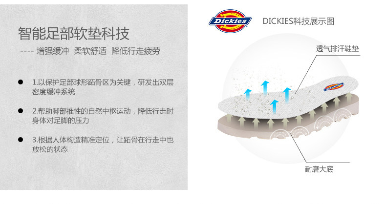 美国 Dickies 19年新款 男女款头层牛皮马丁靴 图4