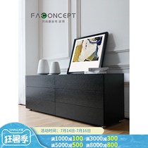 Nordic modern simple bucket cabinet Luxury bedroom storage cabinet Living room fashion creative side cabinet four five six bucket cabinet