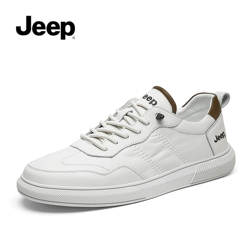 Jeep, летний джип, мужские дышащие спортивные кроссовки, белая обувь для отдыха, 2024 года