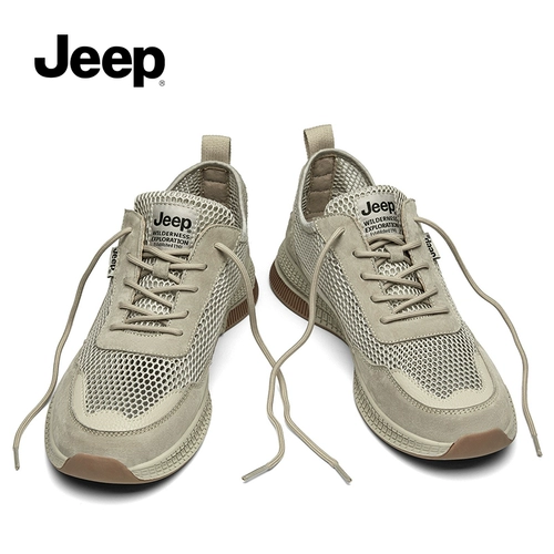 Jeep, летний джип, дышащие спортивные дорожные туфли для отдыха, спортивная обувь