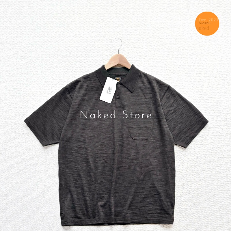 In Stock Batoner Summer Wool Polo Japanese-Made Washable Summer Wool Pocket Shirt 26Ss