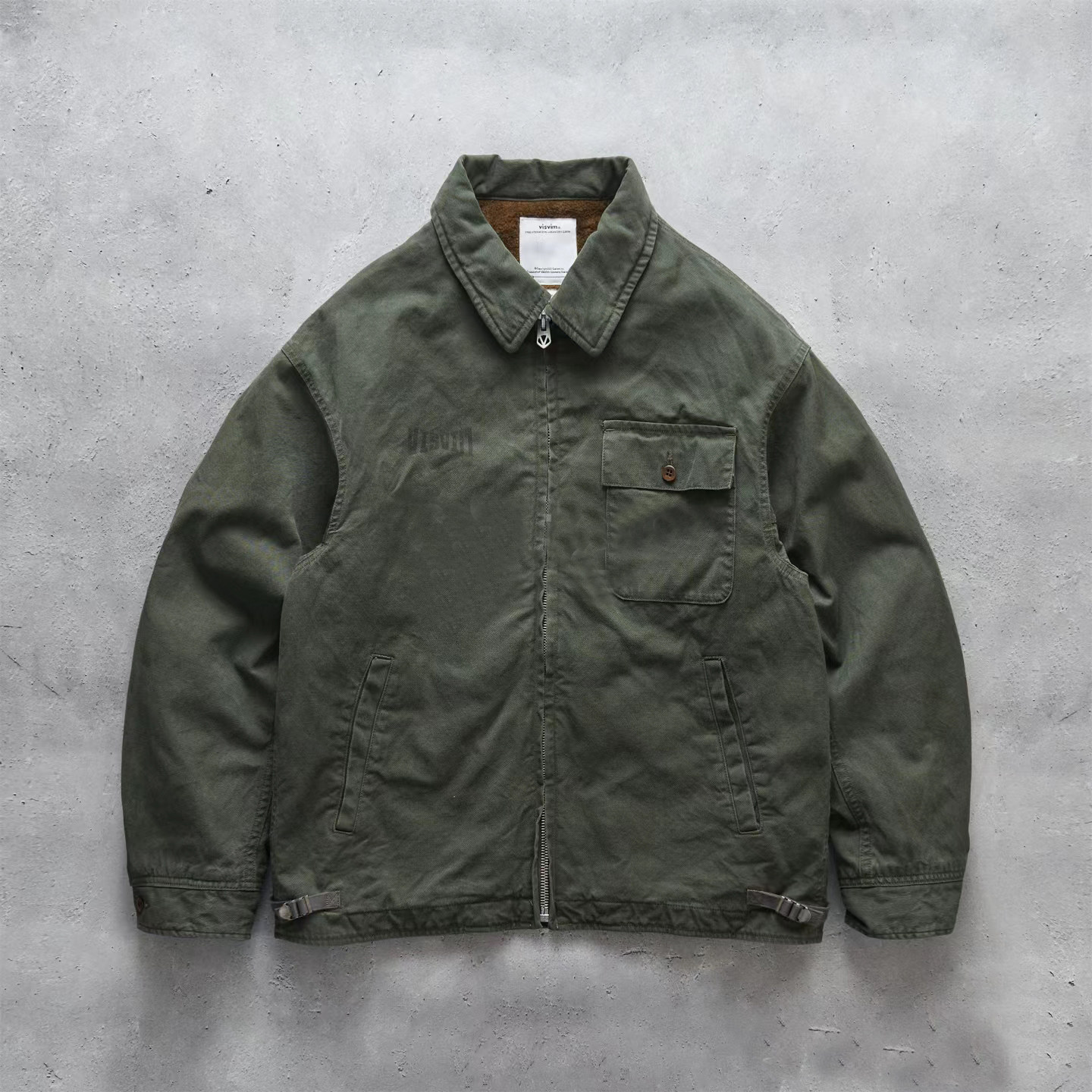 VISVIM FIL 24SS RODNEY 水洗做舊工裝夾克日潮中村秋冬季棉外套|夾克