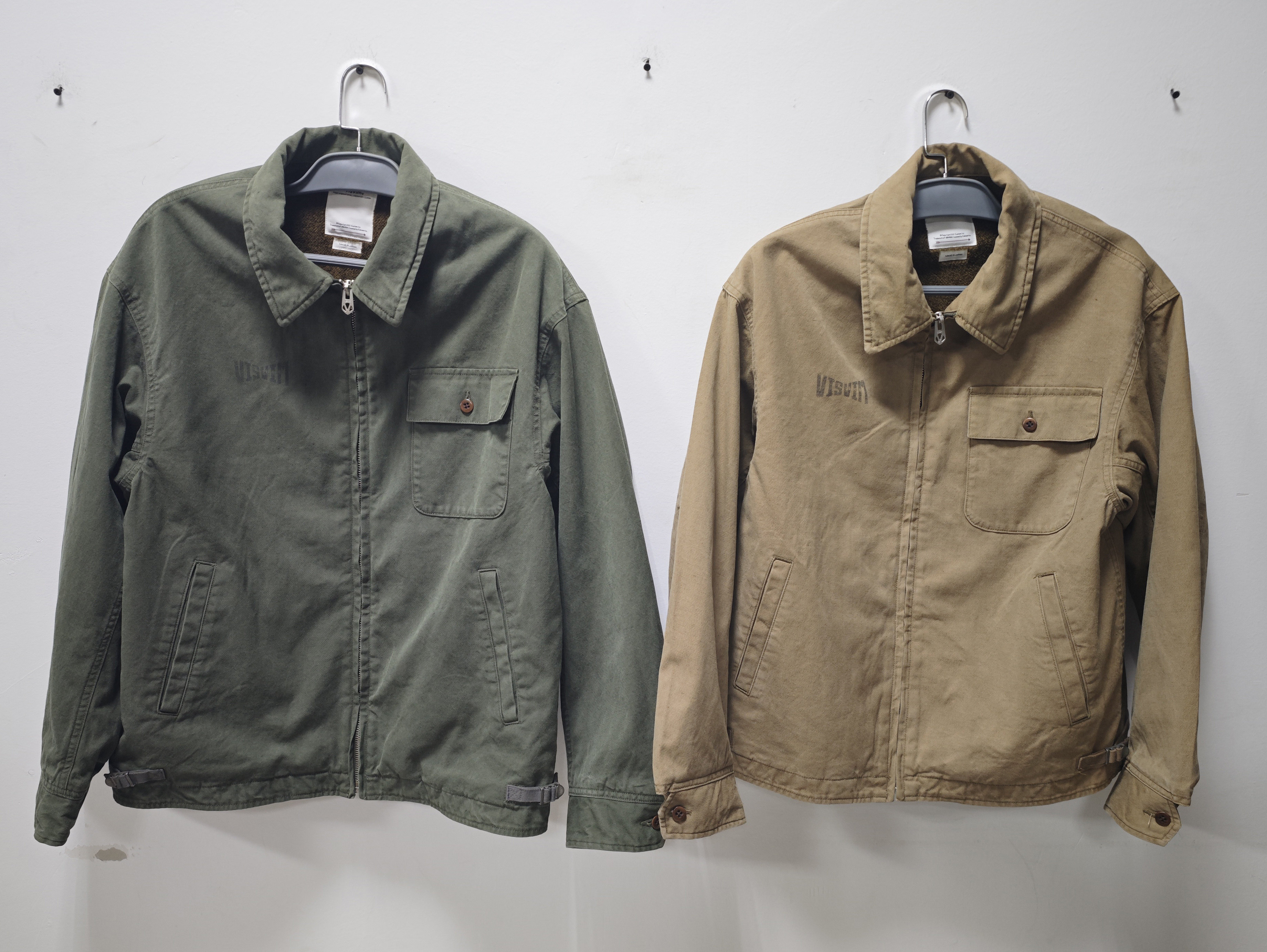 VISVIM FIL 24SS RODNEY 水洗做舊工裝夾克日潮中村秋冬季棉外套|夾克