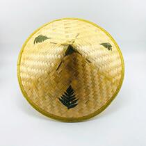Spring Summer sun-shading bamboo weave dance Vietnamese Bamboo Hat Three Leaves Performance Tourist Hat Performance props hat Rain-proof