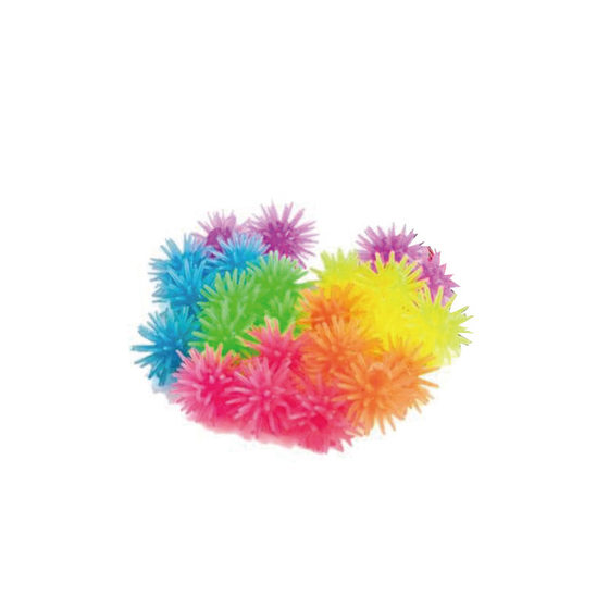 2-Pack of Creative Wall-Climbing and Rolling Little Elves, Sticky Wall-Climbing Colorful Small Thorn Balls, Furry Balls, Children's Small Toys